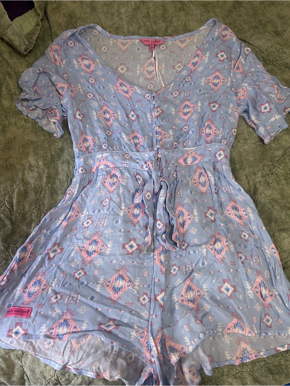 Chemise or Top with Label Visible